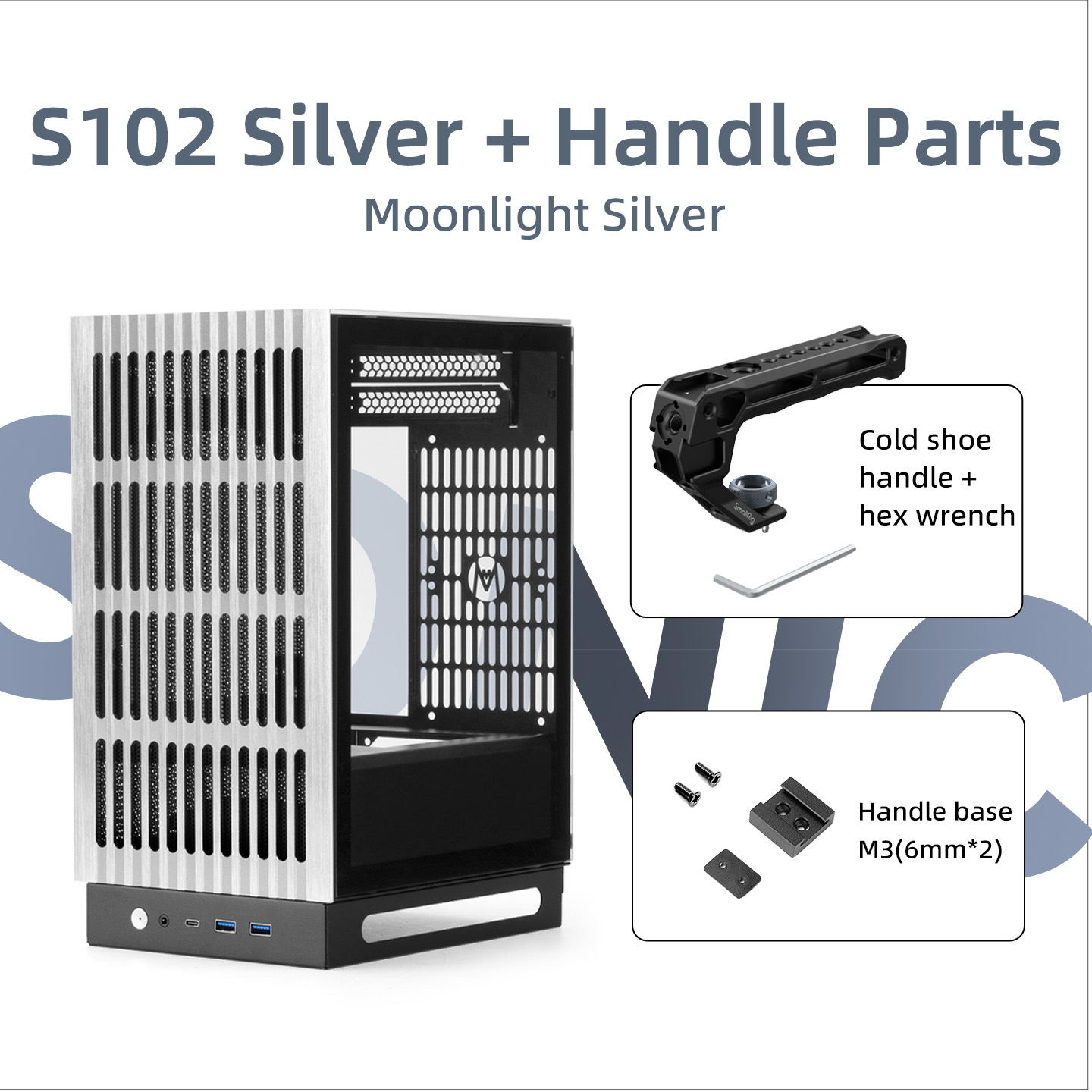 Mini Itx Case With Handle Portable - Mechanic Master S102 Handle Versie ITX