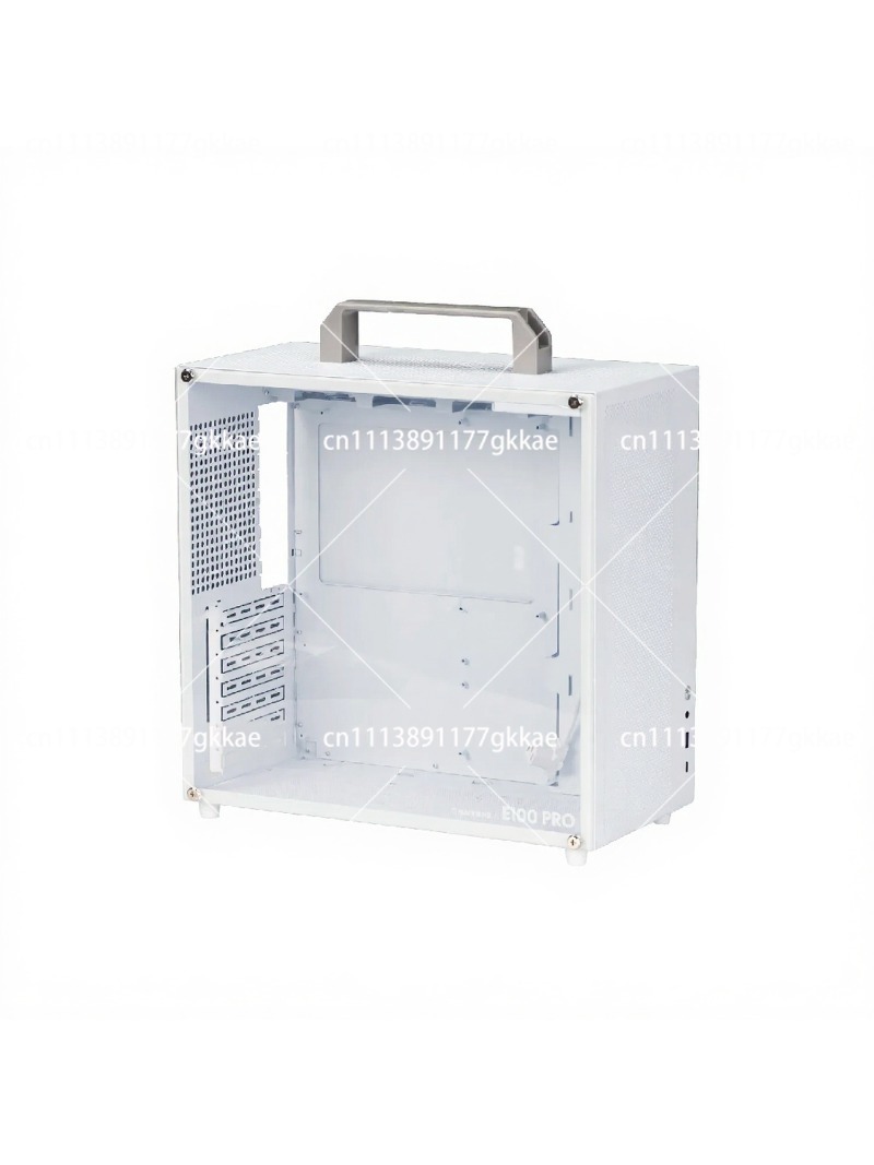 Mini Itx Case With Handle Portable - Mini ITX computerkast, draagbaar handvatontwerp, kabelmanagement