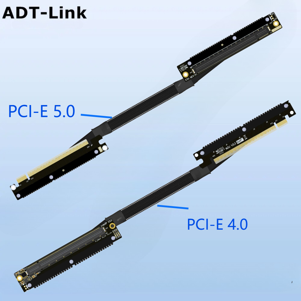 Itx Case Pcie Riser 4.0 - PCIE 5.0 4.0 x16 Riserkabel, gevlochten,