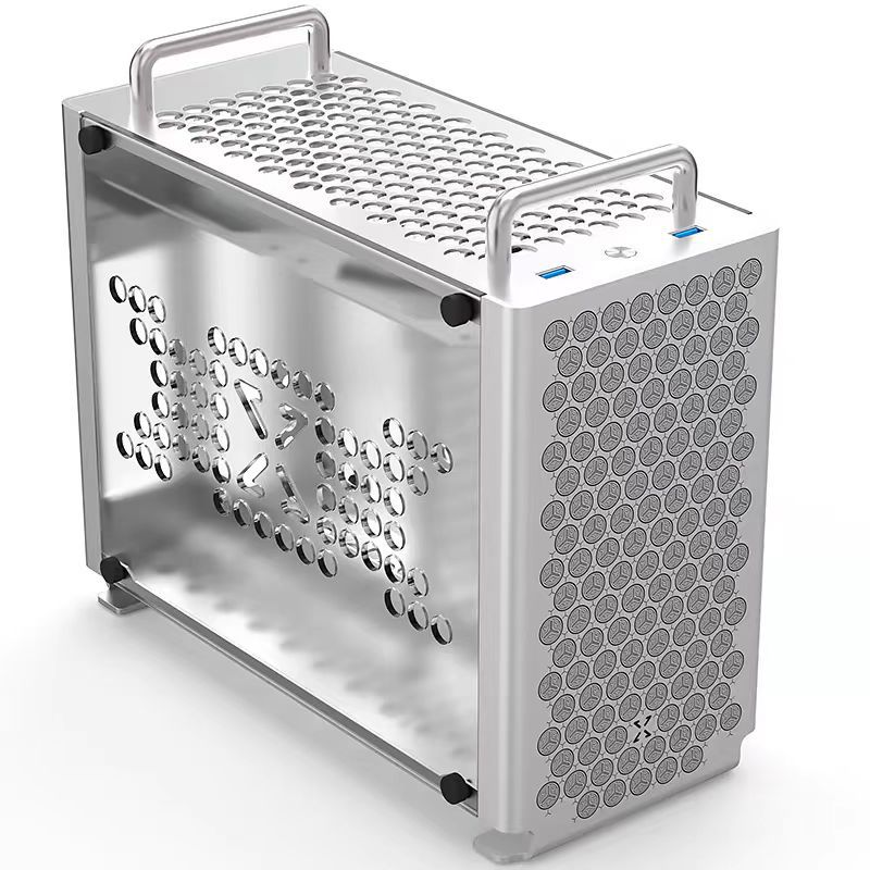 Mini Itx Case With Handle Portable - B2 Volledig aluminium ITX draagbare kleine