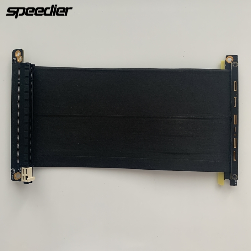 Itx Case Pcie Riser 4.0 - Riser Blauw Zwart Wit PCIe4.0 X16