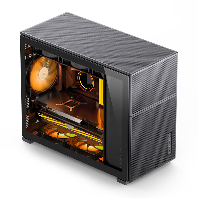 Mini Itx Case Water Cooling Support - Micro-ATX compacte pc-behuizing met gaas- en