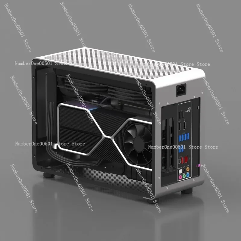 G1-Pro Aluminium A4 ITX-behuiz - Mini Itx Case Water Cooling Support recensie en prijs