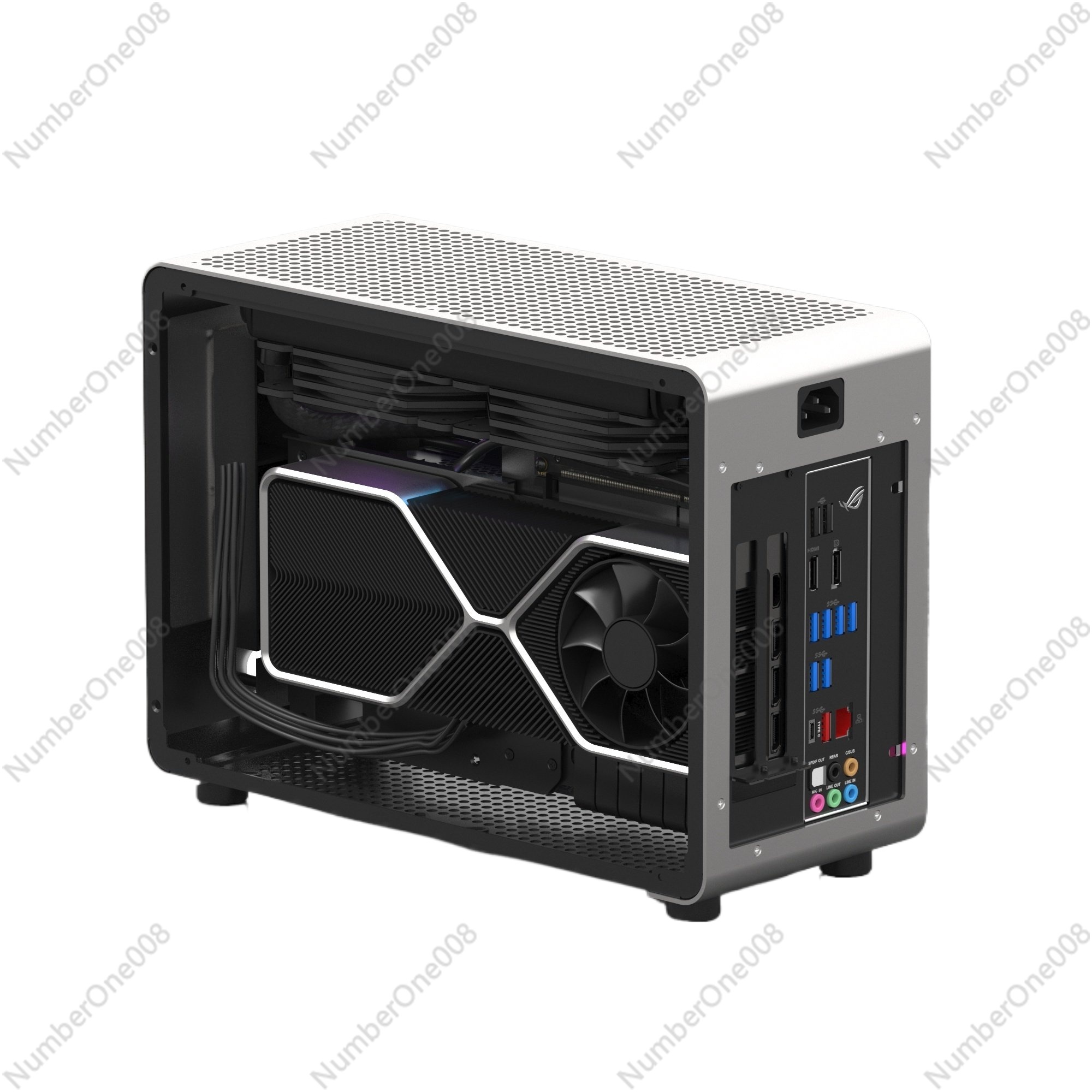 G1-pro ITX Aluminium Computerk - Mini Itx Case Water Cooling Support recensie en prijs