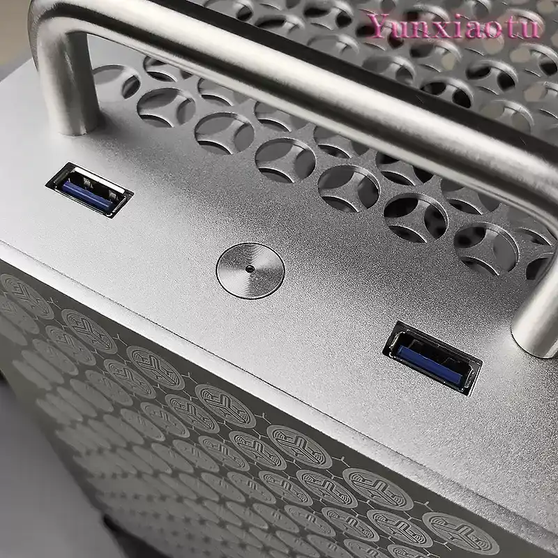 Mini ITX computerkast aluminiu - Mini Itx Case With Handle Portable recensie en prijs