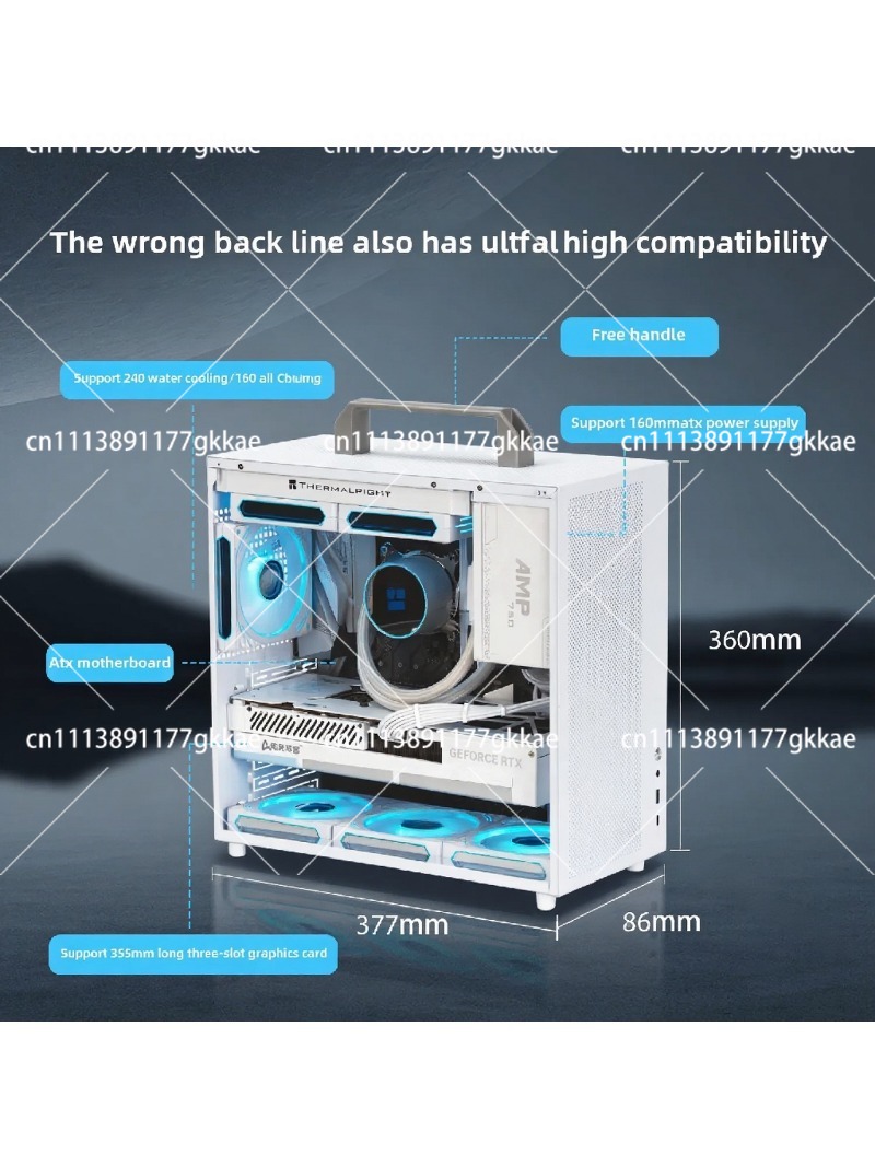Mini ITX computerkast, draagba - Mini Itx Case With Handle Portable recensie en prijs