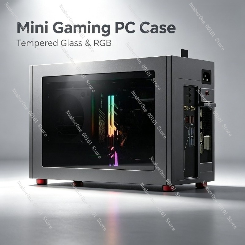 Mini ITX aluminium behuizing,  - Sff Case Tempered Glass recensie en prijs