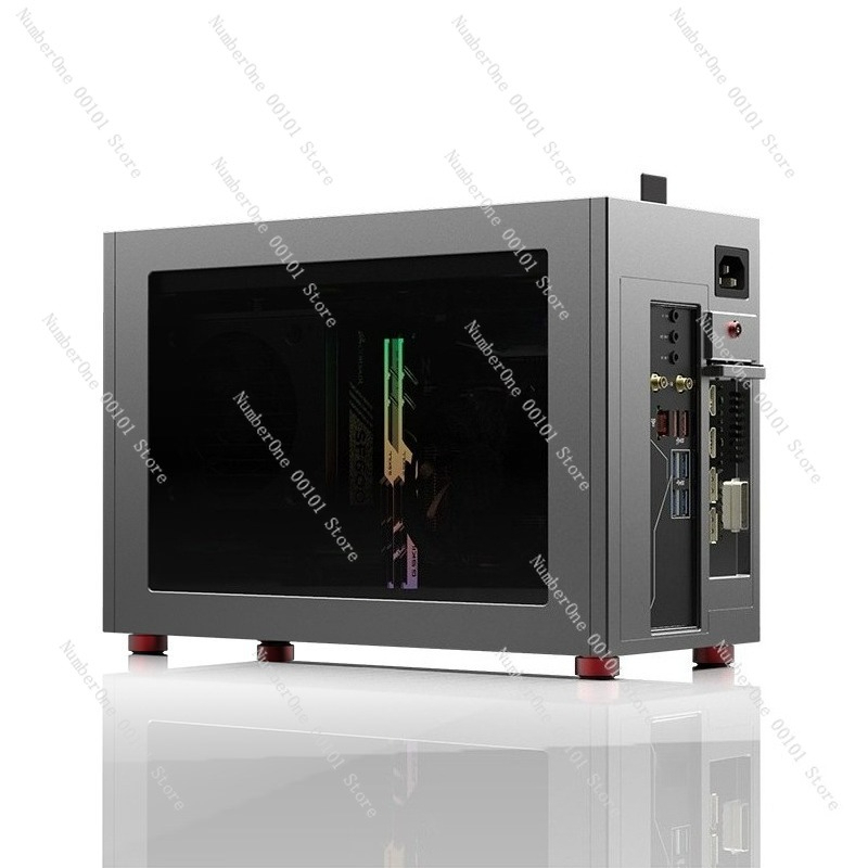 Mini ITX aluminium behuizing,  - Sff Case Tempered Glass recensie en prijs