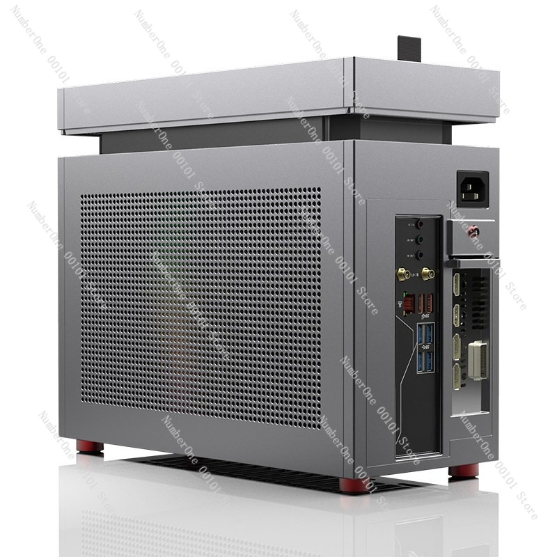 Mini ITX aluminium behuizing,  - Sff Case Tempered Glass recensie en prijs