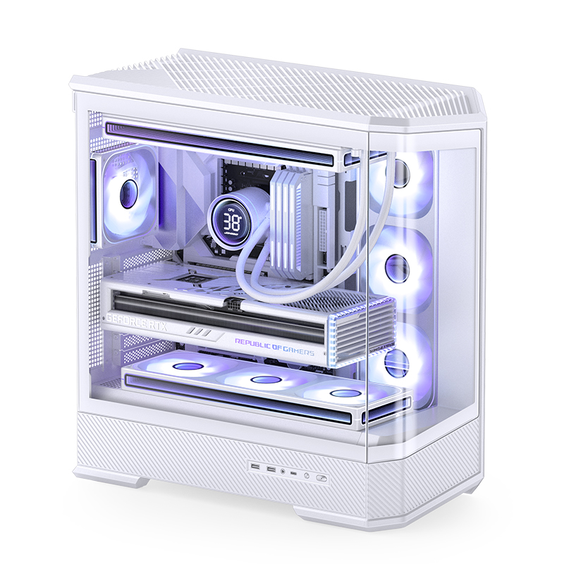 Jonsbo D400 ATX Computerkast M - Mini Itx Case Water Cooling Support recensie en prijs