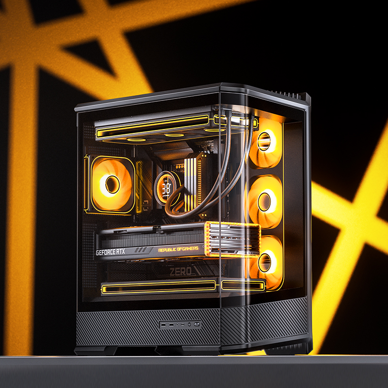 Jonsbo D400 ATX Computerkast M - Mini Itx Case Water Cooling Support recensie en prijs