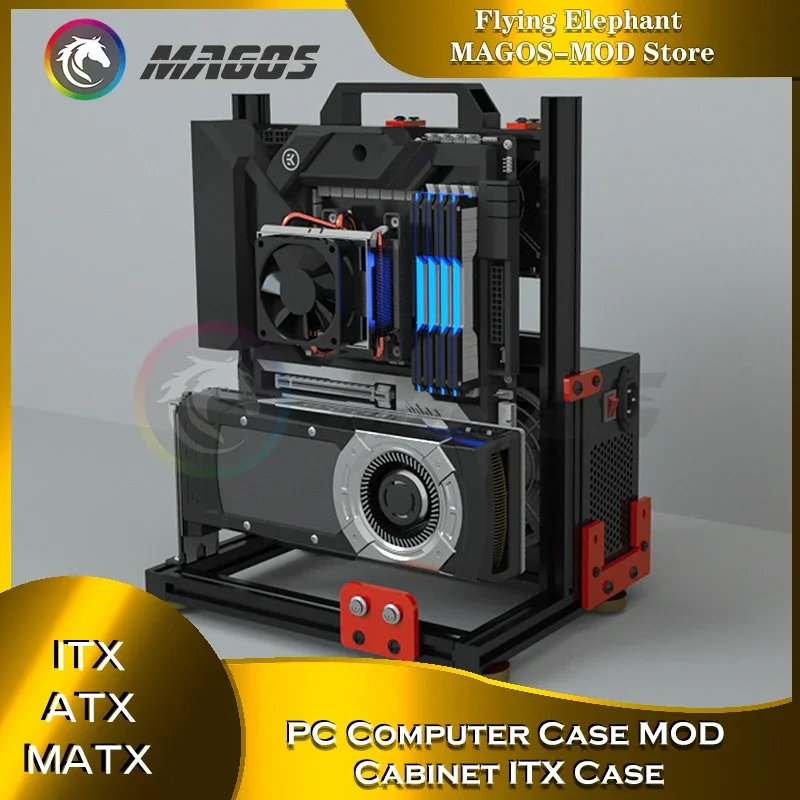 PC Computerkast MOD Kast ITX C - Mini Itx Case Water Cooling Support recensie en prijs
