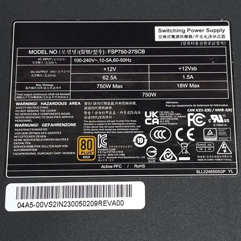 FSP750-27SCB 750W Gold SFX-voe - Sfx Power Supply 750W Gold recensie en prijs