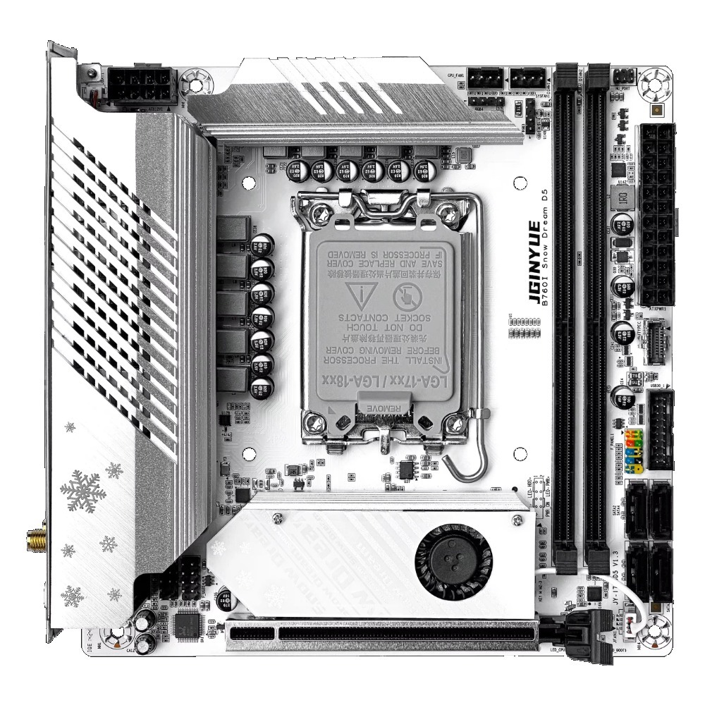 JGINYUE B760i-Snow Dream moede - Itx Motherboard B760I Ddr5 recensie en prijs