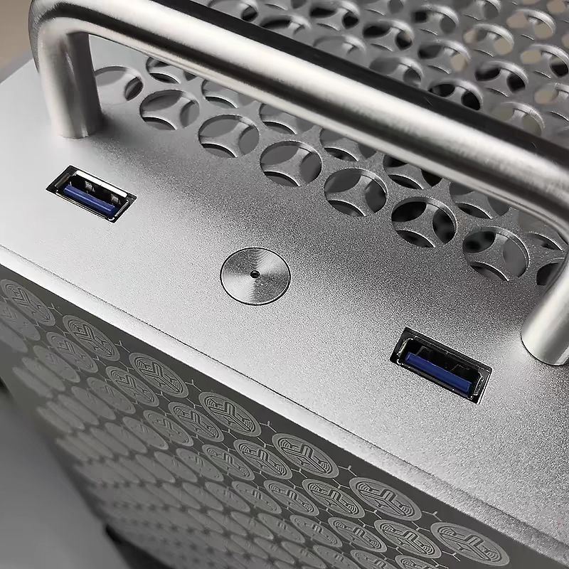 B2 Volledig aluminium ITX draa - Mini Itx Case With Handle Portable recensie en prijs