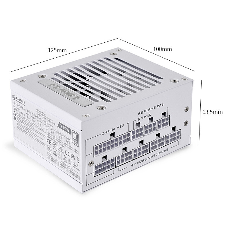 Lian Li 750W Voeding Itx Sfx P - Sfx Power Supply 750W Gold recensie en prijs