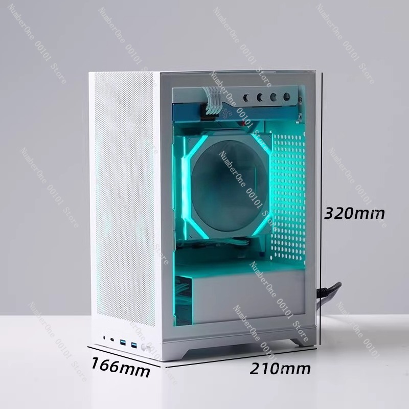 Draagbare ITX Mini PC-behuizin - Mini Itx Case With Handle Portable recensie en prijs