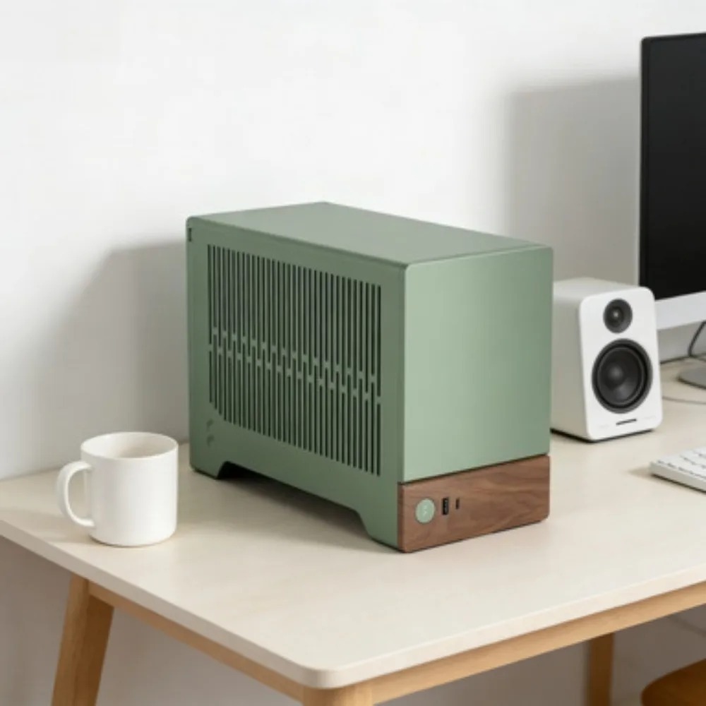 Geanodiseerde aluminium panele - Itx Case Pcie Riser 4.0 recensie en prijs