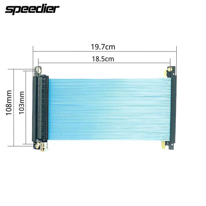 Riser PCI-E 4.0X16 Hoge Snelhe - Itx Case Pcie Riser 4.0 recensie en prijs