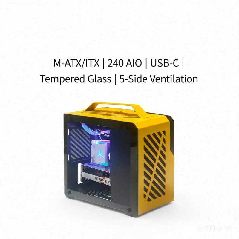 QM-Z36 Hornet Mini PC-behuizin - Mini Itx Case With Handle Portable recensie en prijs