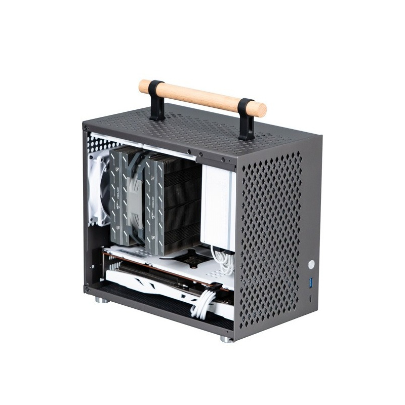 Volledig aluminium ITX-behuizi - Mini Itx Case With Handle Portable recensie en prijs