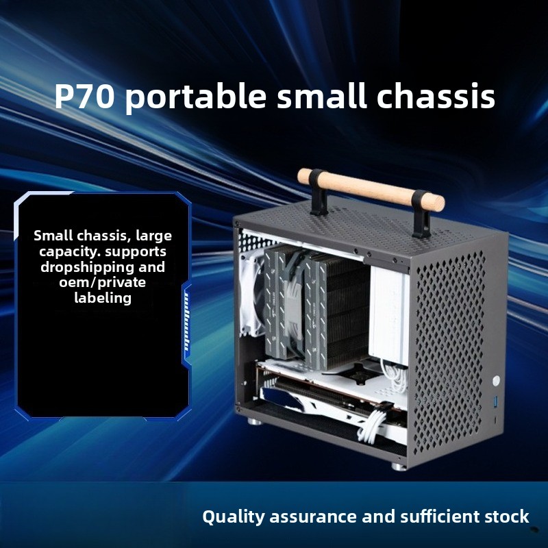 Volledig aluminium ITX-behuizi - Mini Itx Case With Handle Portable recensie en prijs